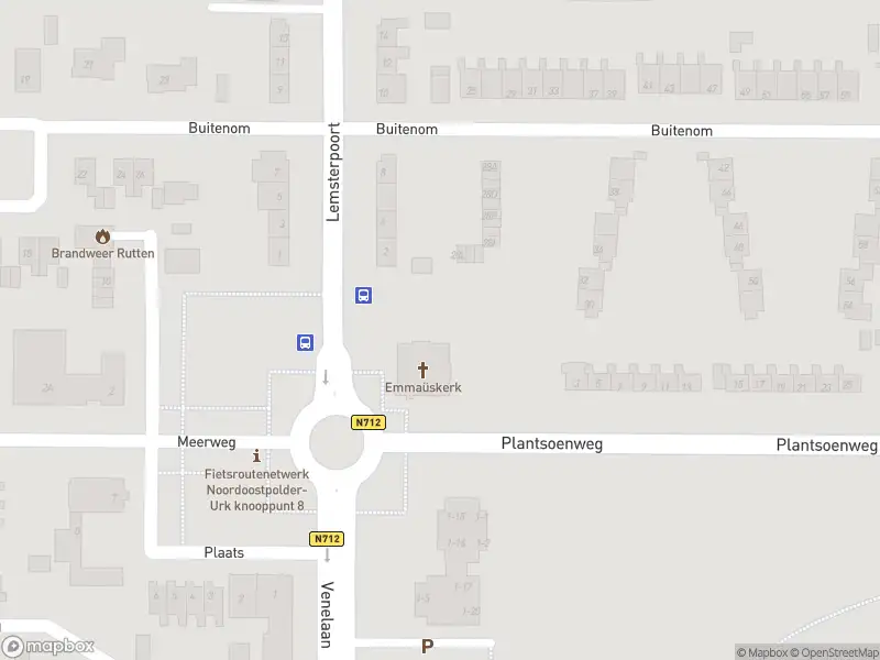 Brandweer met grote spoed naar de Sportweg in Rutten vanwege reanimatie