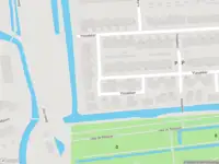 Ambulance met gepaste spoed naar de Vlasakker in Schiedam