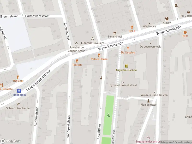 Ambulance met grote spoed naar de Josephlaan in Rotterdam