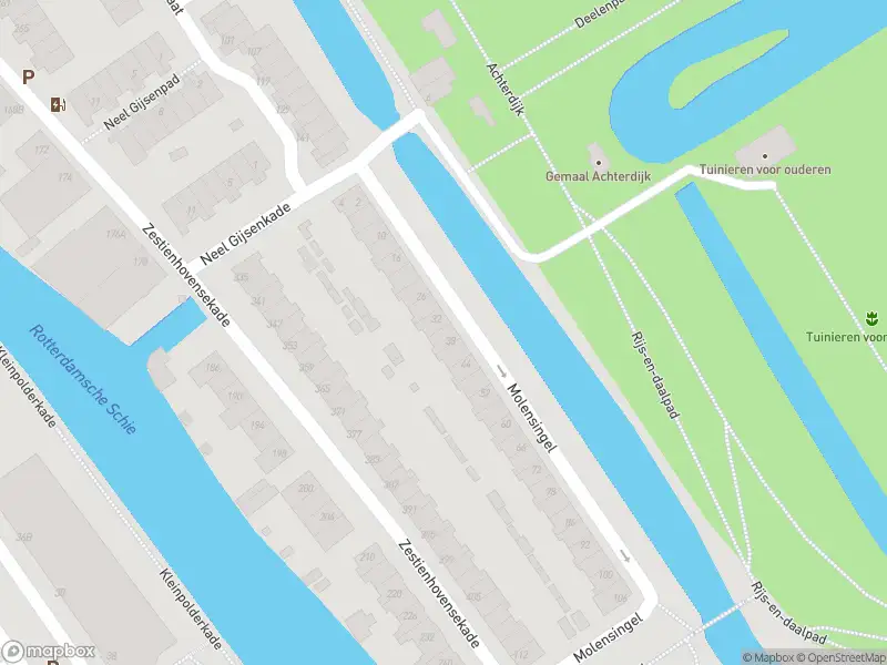 Ambulance met gepaste spoed naar de Molensingel in Rotterdam