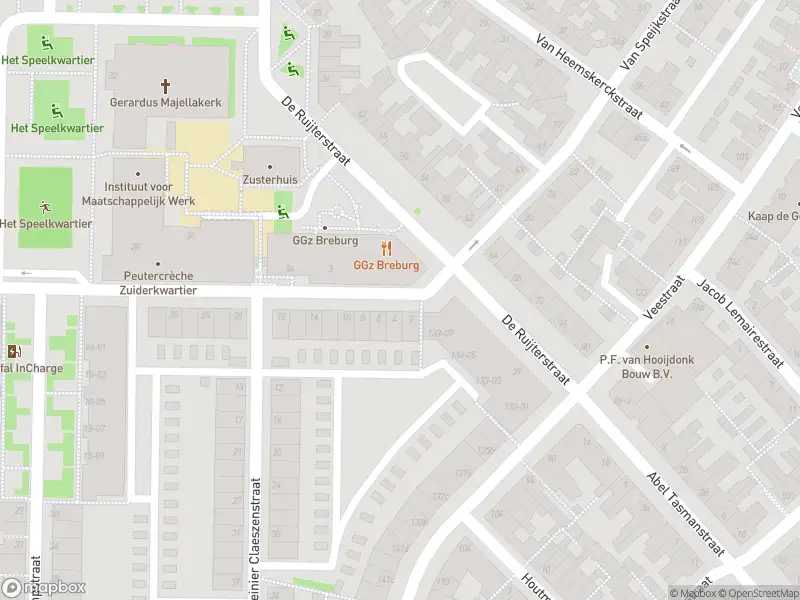 Politie naar de Piet Heinstraat in Tilburg