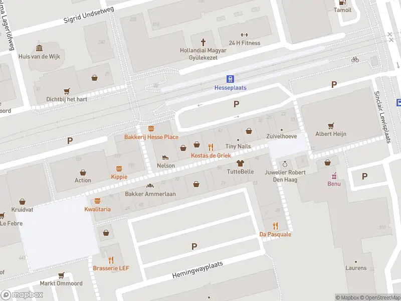 Ambulance met gepaste spoed naar de Hesseplaats in Rotterdam