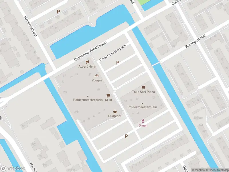 Overlastmelding Poldermeesterplein in Aalsmeer (North Holland) gesloten