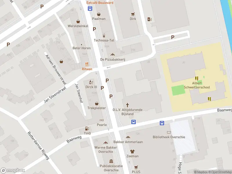 Ambulance met gepaste spoed naar de Burgemeester Baumannlaan in Rotterdam