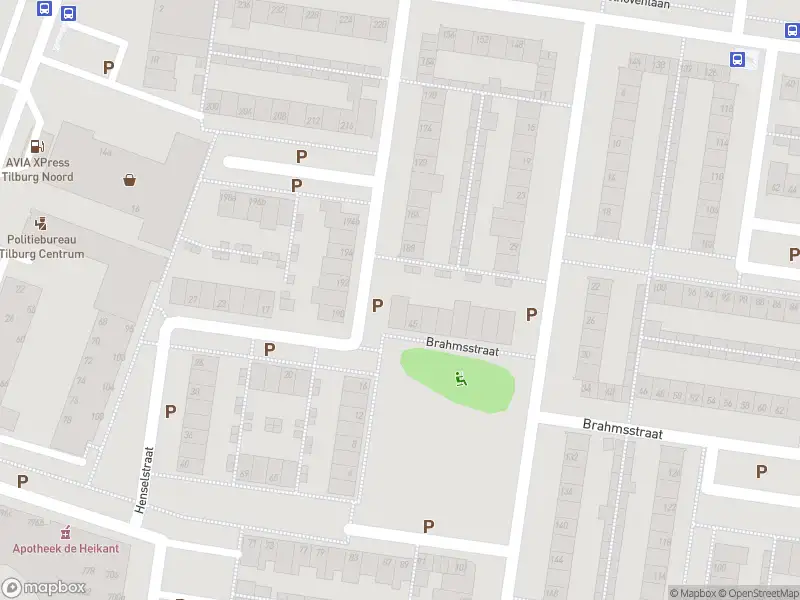 Overlastmelding Brahmsstraat in Tilburg