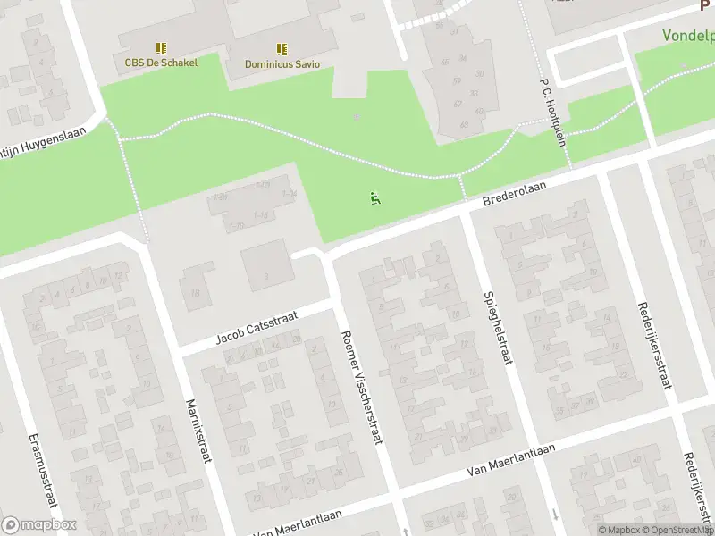 Brandweer met gepaste spoed naar de Roemer Visscherstraat in Harderwijk