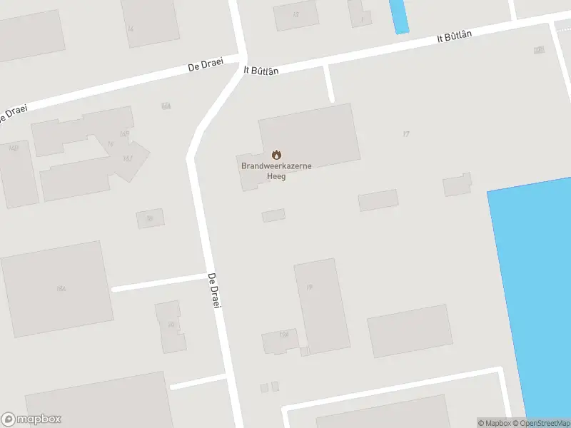 Brandweer met gepaste spoed naar de De Draei in Heeg