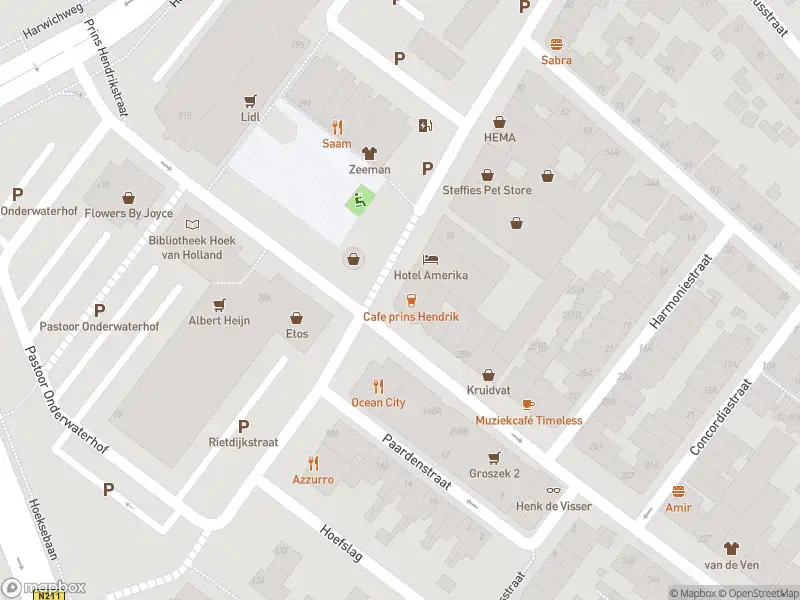 Besteld ambulance vervoer naar de Prins Hendrikstraat in Hoek van Holland