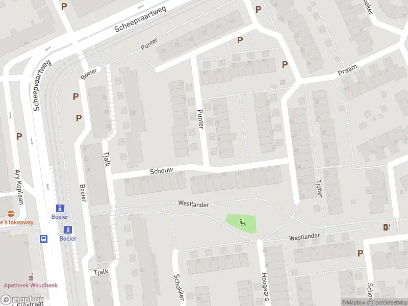 Ambulance met gepaste spoed naar de Punter in Schiedam