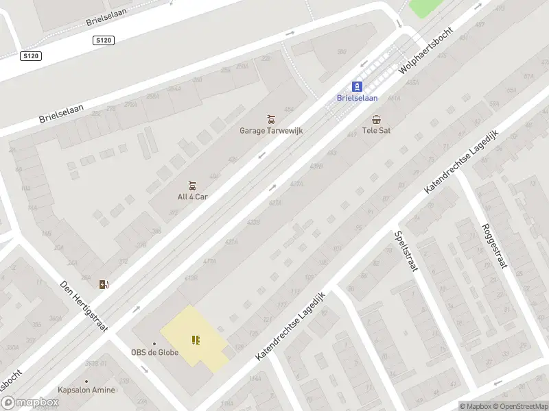 Politie naar de Hellevoetstraat in Rotterdam