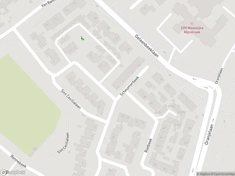 Brandweer met grote spoed naar de Scheumerbeek in Geleen vanwege afhijsen patient