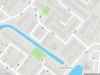 Brandweer met gepaste spoed naar de Molenwiek in Urk