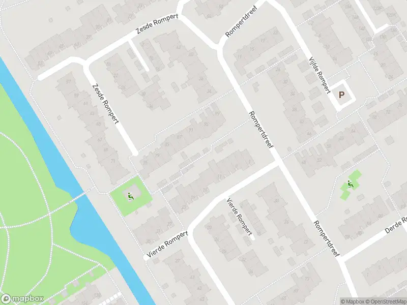 Brandweer met gepaste spoed naar de Rompertdreef in 's-Hertogenbosch