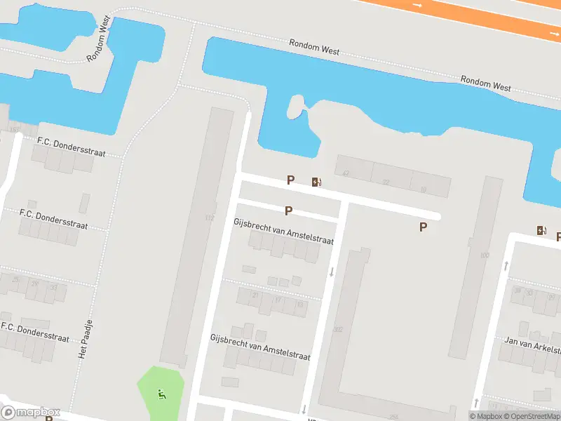 Ambulance naar de Gijsbrecht van Amstelstraat in Vlaardingen