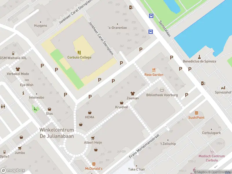 Ambulance met grote spoed naar de Bucaillestraat in Voorburg