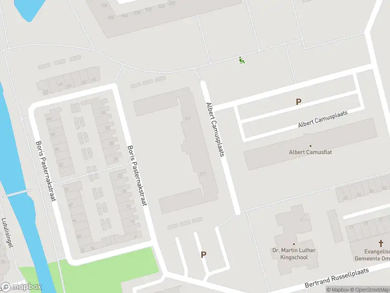 Besteld ambulance vervoer naar de Albert Camusplaats in Rotterdam