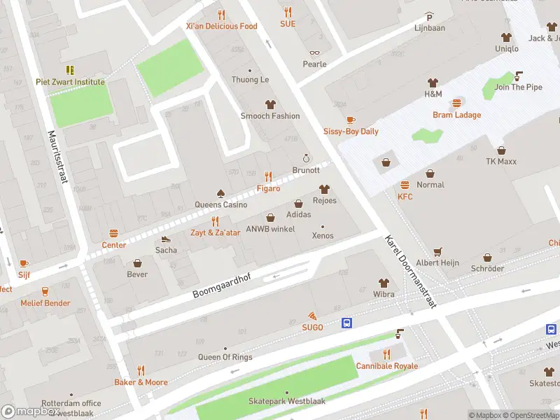 Ambulance met grote spoed naar de Oude Binnenweg in Rotterdam