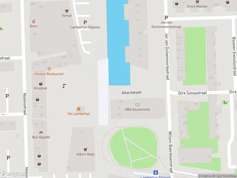 Ambulance met gepaste spoed naar de Dr. H. Colijnstraat in Amsterdam