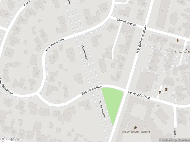 Brandweer met gepaste spoed naar de Museumlaan in Enschede