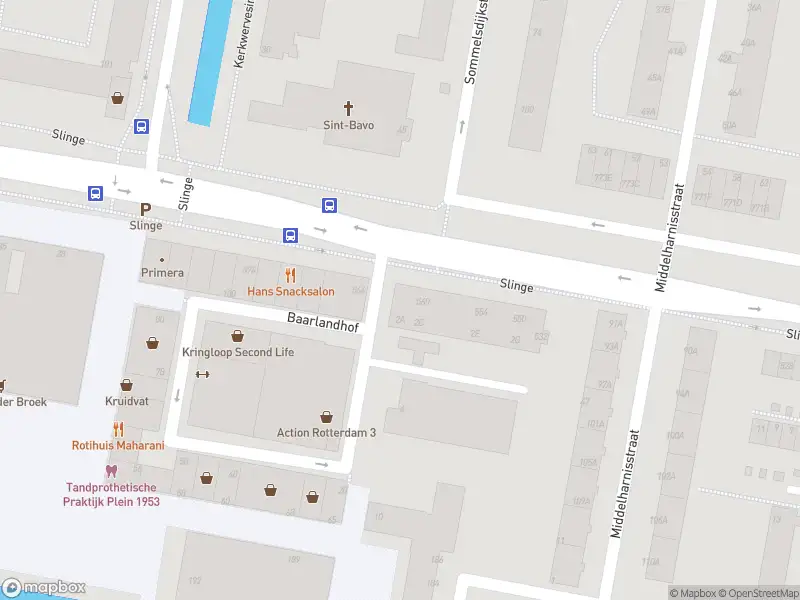 Ambulance met gepaste spoed naar de Slinge in Rotterdam