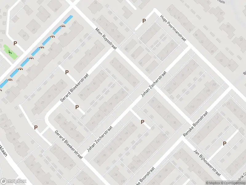 Brandweer met grote spoed naar de Johan Zocherstraat in Waddinxveen vanwege middelgrote brand