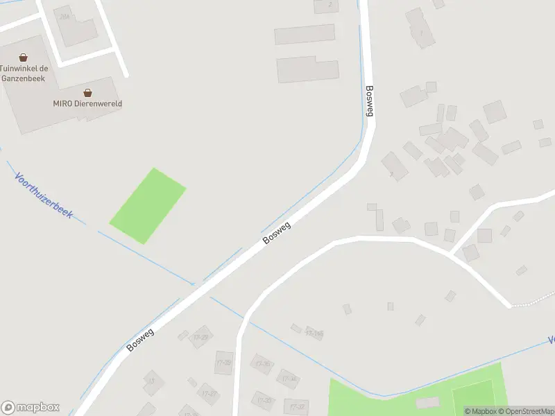 Brandweer met gepaste spoed naar de Bosweg in Voorthuizen vanwege stormschade