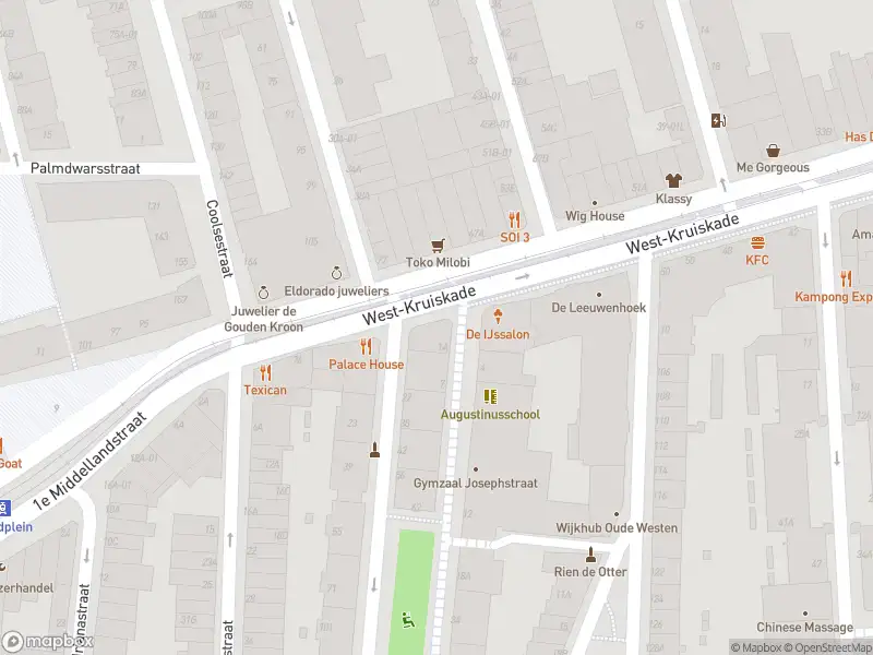 Besteld ambulance vervoer naar de West-Kruiskade in Rotterdam