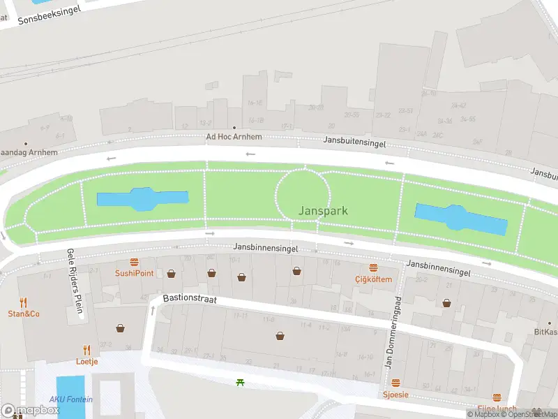 Overlastmelding Jansbinnensingel in Arnhem