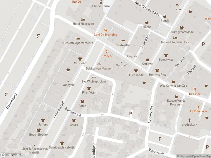 Ambulance met gepaste spoed naar de Princedwarsstraat in Katwijk