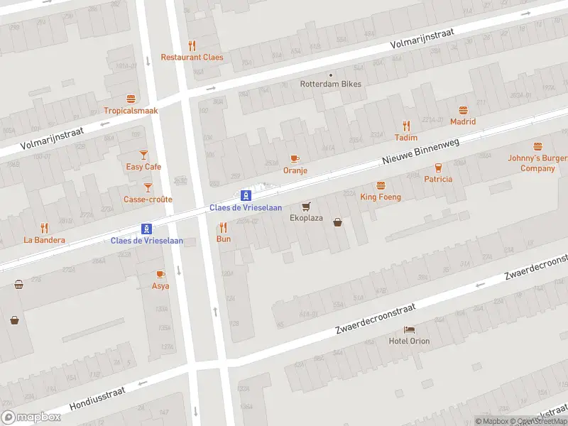 112 melding Ambulance met gepaste spoed naar de Nieuwe Binnenweg in Rotterdam