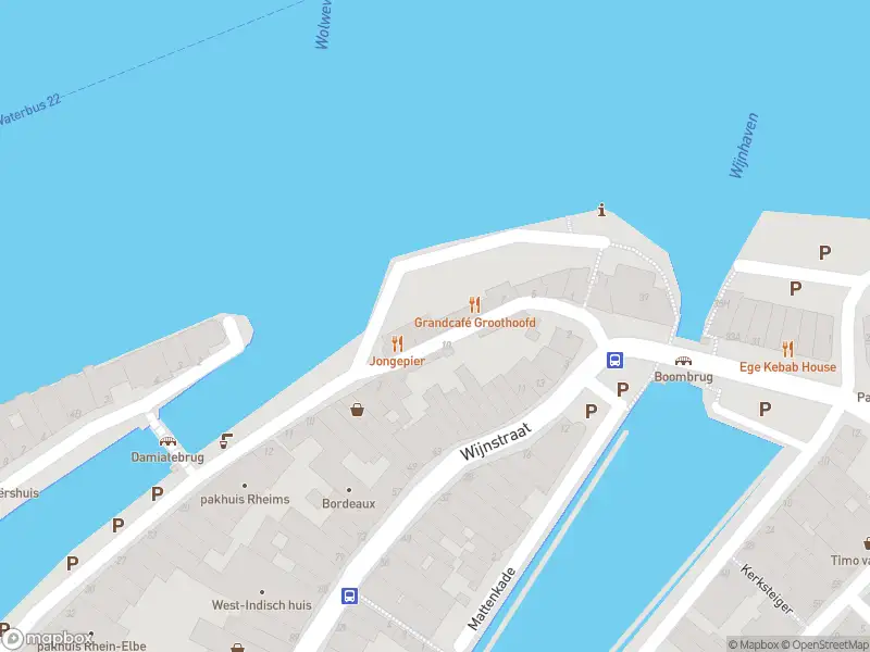 Ambulance met grote spoed naar de Groothoofd in Dordrecht