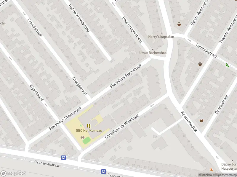 Ambulance met gepaste spoed naar de Marthinus Steynstraat in Dordrecht