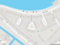 Brandweer met gepaste spoed naar de Boedapestplein in 's-Gravenhage