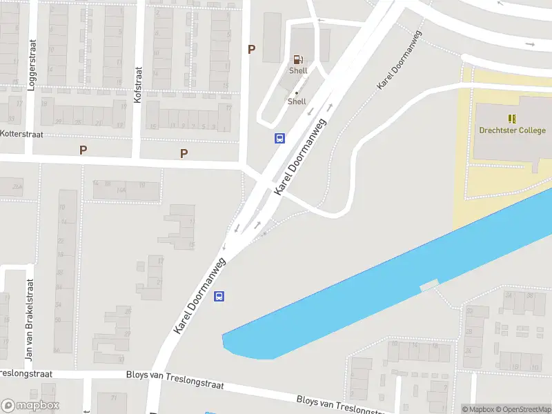 Brandweer met grote spoed naar de Karel Doormanweg in Dordrecht vanwege voertuigbrand