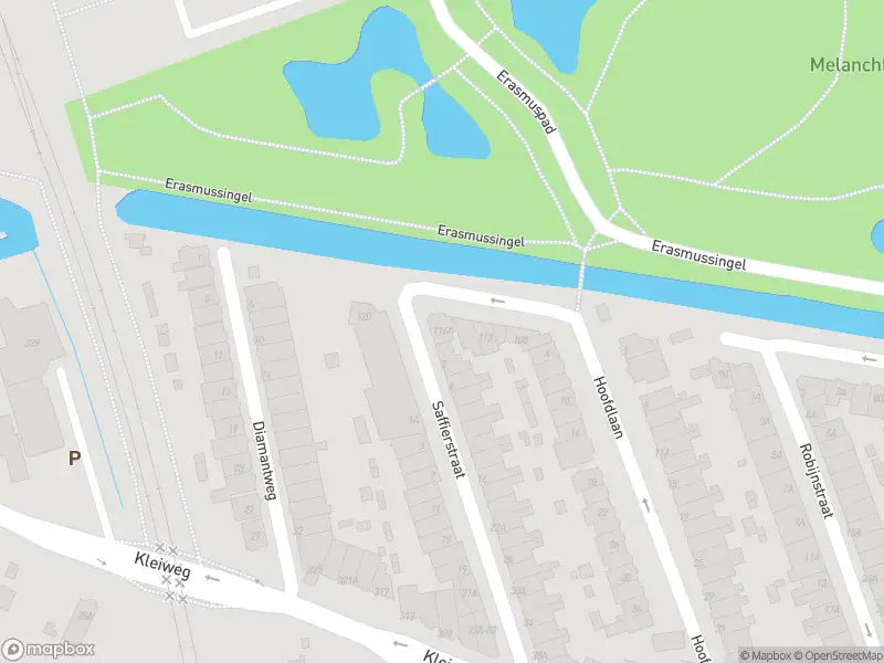 Ambulance met grote spoed naar de Erasmussingel in Rotterdam