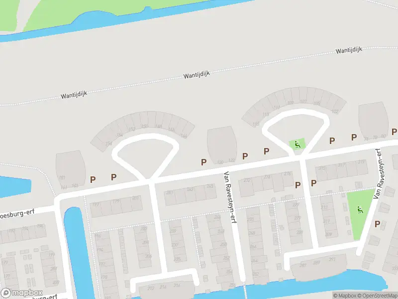 Ambulance met gepaste spoed naar de Van Ravesteyn-erf in Dordrecht