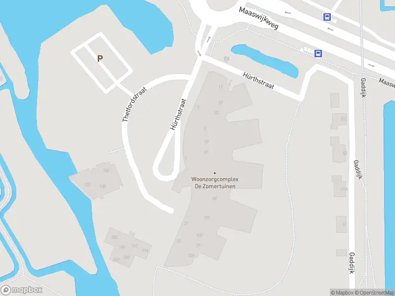 Ambulance met gepaste spoed naar de Hürthstraat in Spijkenisse