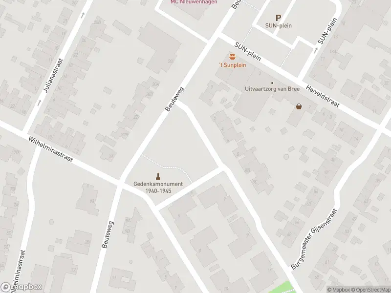 Politie naar de Heigank in Landgraaf vanwege aanrijding met letsel