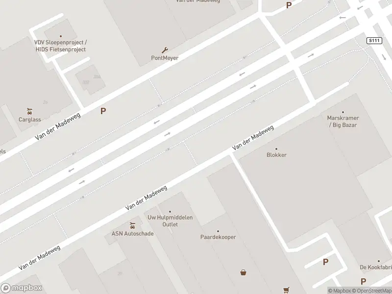 Besteld ambulance vervoer naar de Van der Madeweg in Amsterdam-Duivendrecht