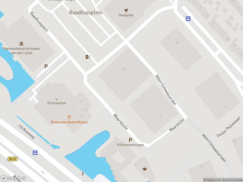 Ambulance met grote spoed naar de Albert Schweitzerlaan in Krimpen aan den IJssel