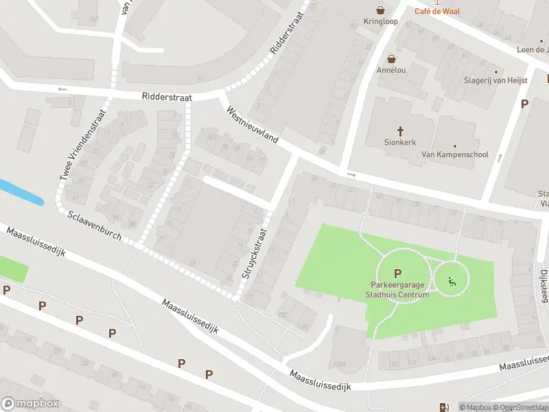 Ambulance met grote spoed naar de Struyckstraat in Vlaardingen