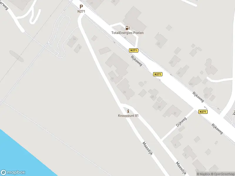 Brandweer met gepaste spoed naar de Maasdijk in Mook