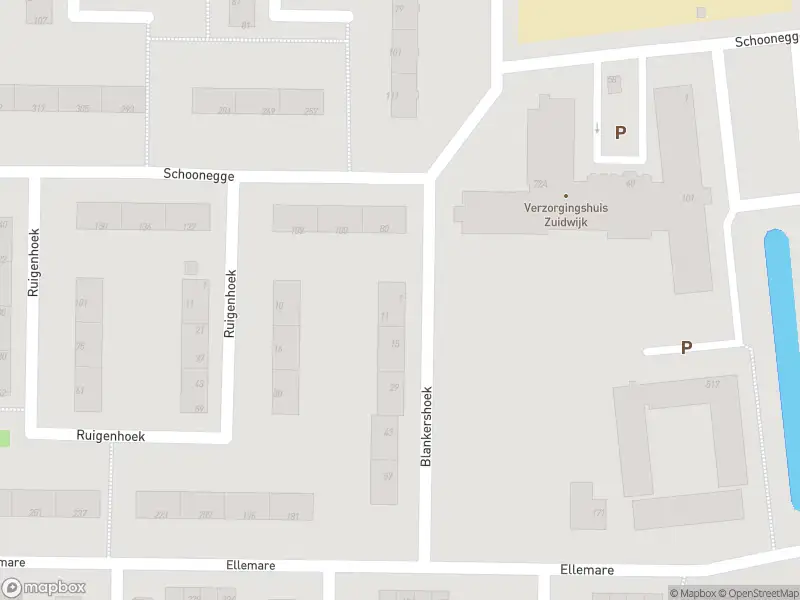 Ambulance met gepaste spoed naar de Blankershoek in Rotterdam