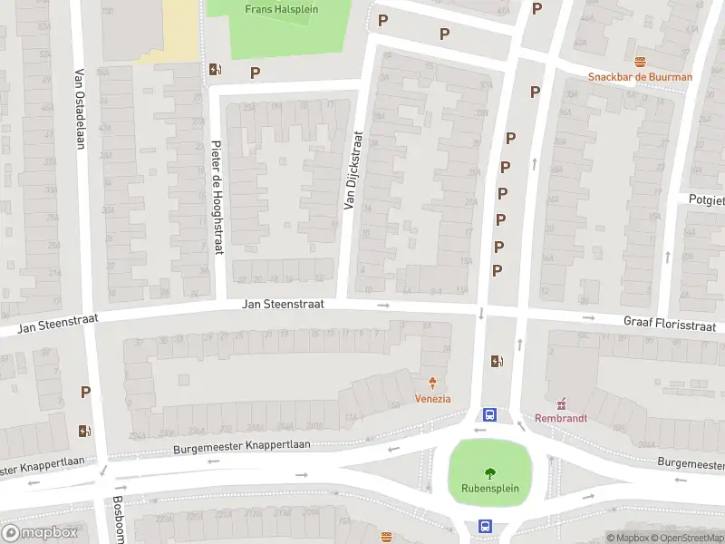 Ambulance met grote spoed naar de Van Dijckstraat in Schiedam