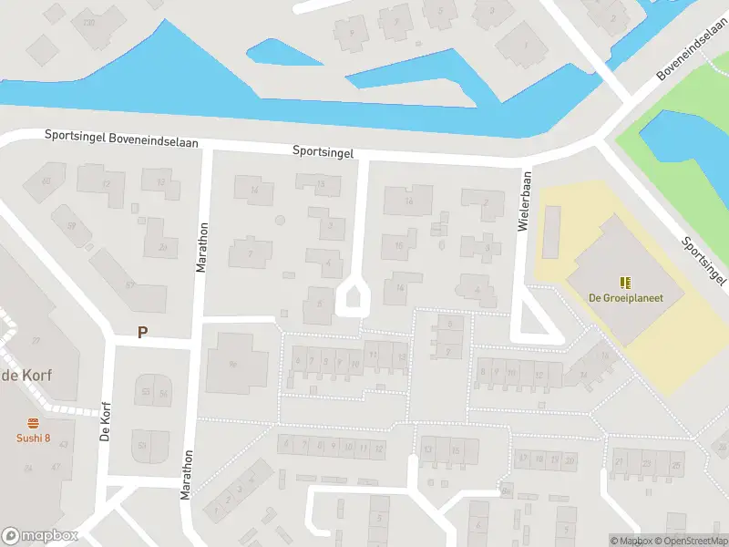 Ambulance naar de Sportsingel in Krimpen aan den IJssel