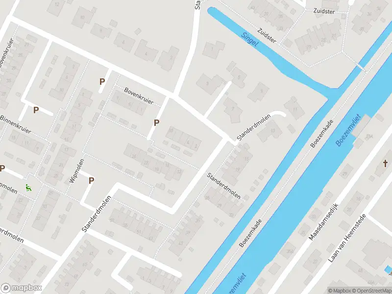 Ambulance met grote spoed naar de Standerdmolen in Puttershoek