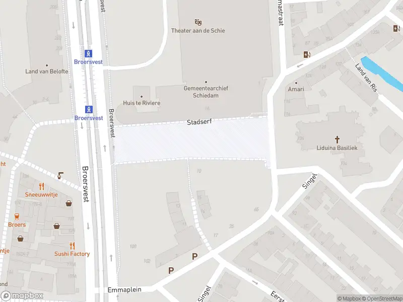 Ambulance met gepaste spoed naar de Stadserf in Schiedam