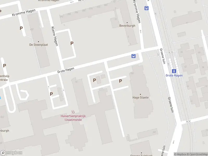 Ambulance met gepaste spoed naar de Grote Hagen in Rotterdam