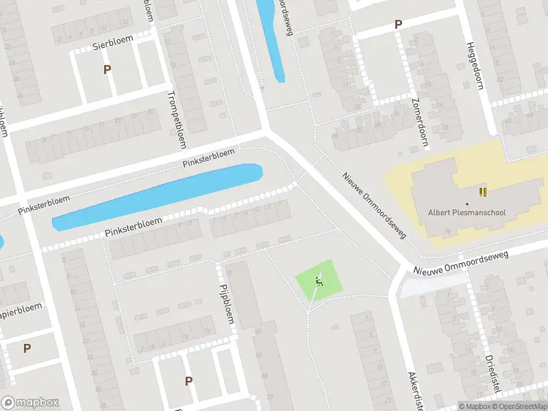 Ambulance met gepaste spoed naar de Pinksterbloem in Rotterdam