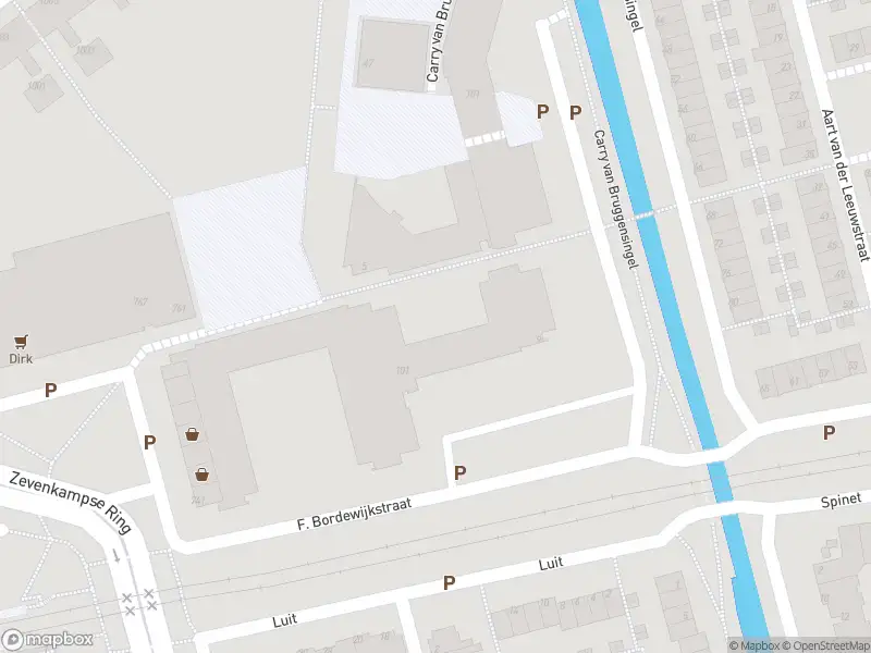 Ambulance met gepaste spoed naar de F. Bordewijkstraat in Rotterdam